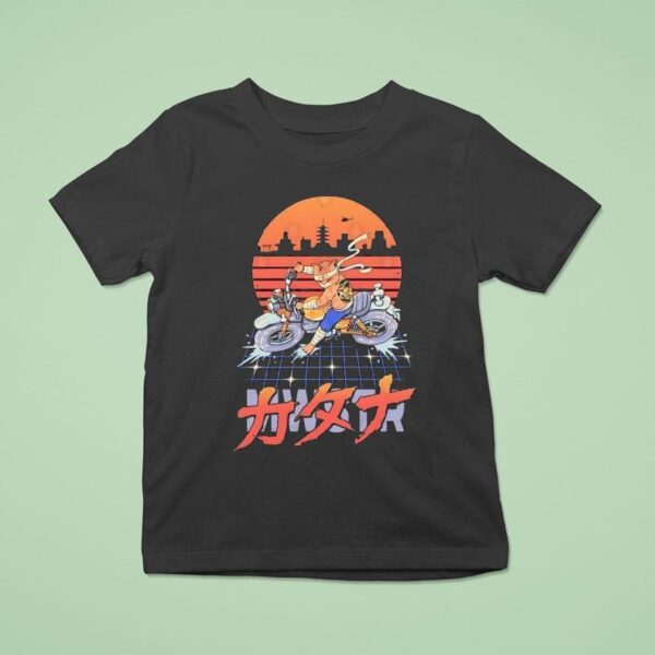 Neo Kyoto Biker Slide Catana T Shirt