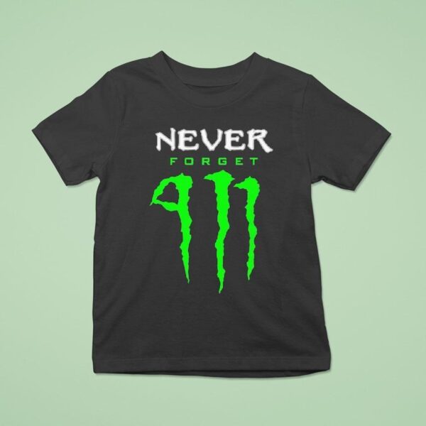 Never Forget Energy Drink Monster T Shirt