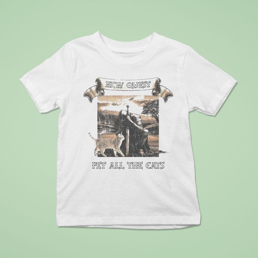 New Quest Pet All The Cats Knigh T Shirt New Quest Pet All The Cats Knigh T Shirt