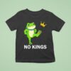 No Kings Men Women Portland Frog Protes T Shirt