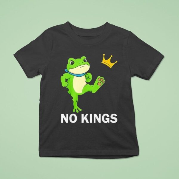 No Kings Men Women Portland Frog Protes T Shirt