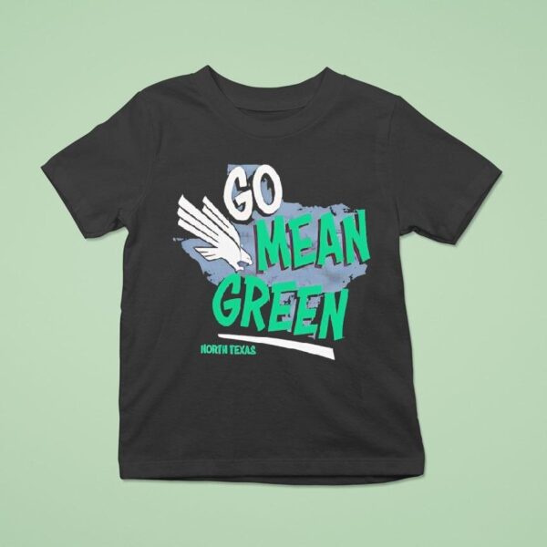 North Texas Go Mean Green T Shirt