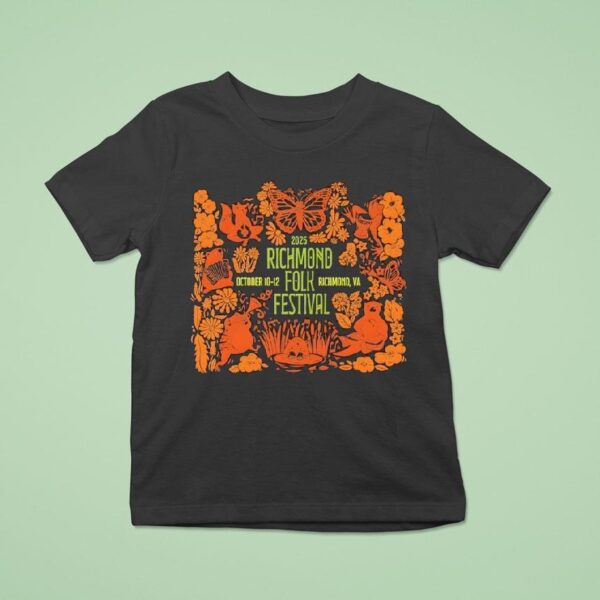 Oct Richmond Va Richmond Folk Festival T Shirt