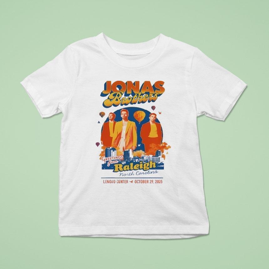 Oct Jonas Brothers Lenovo Center Raleigh Nc T Shirt Oct Jonas Brothers Lenovo Center Raleigh Nc T Shirt