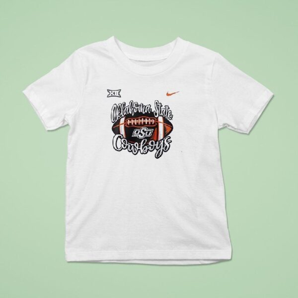 Oklahoma State Cowboys Football Logo T Shirt