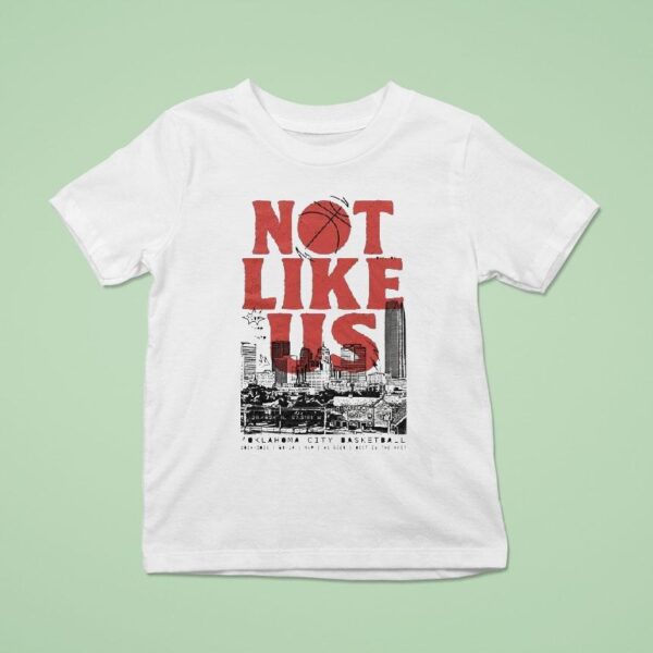 Oklahoma Thunder Not Like Us Best In The West Mvp Seed T Shirt