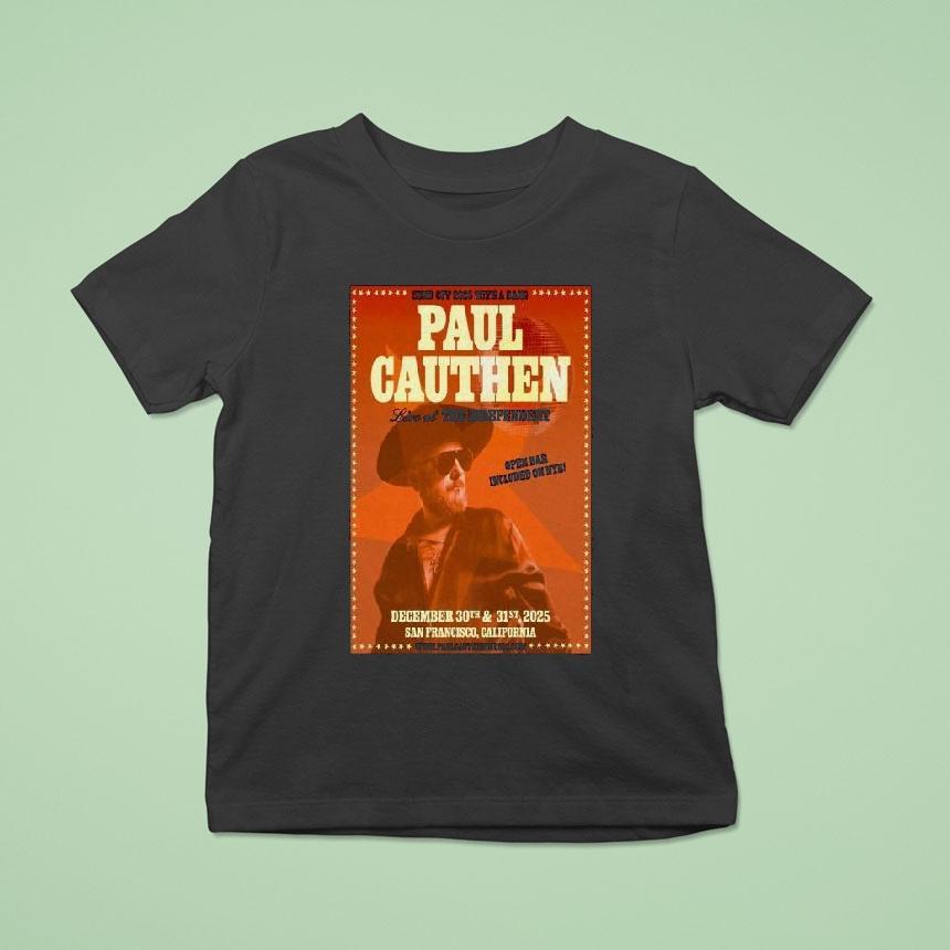 Paul Cauthen The Independent San Francisco T Shirt Paul Cauthen The Independent San Francisco T Shirt