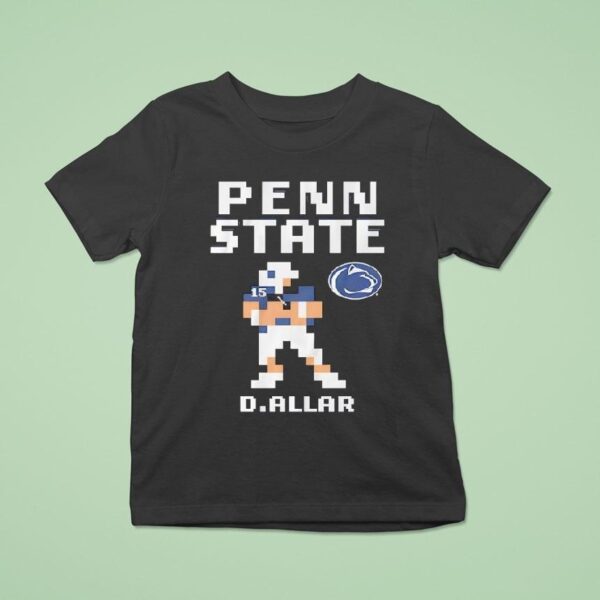 Penn State Nittany Lions Drew Allar Football T Shirt