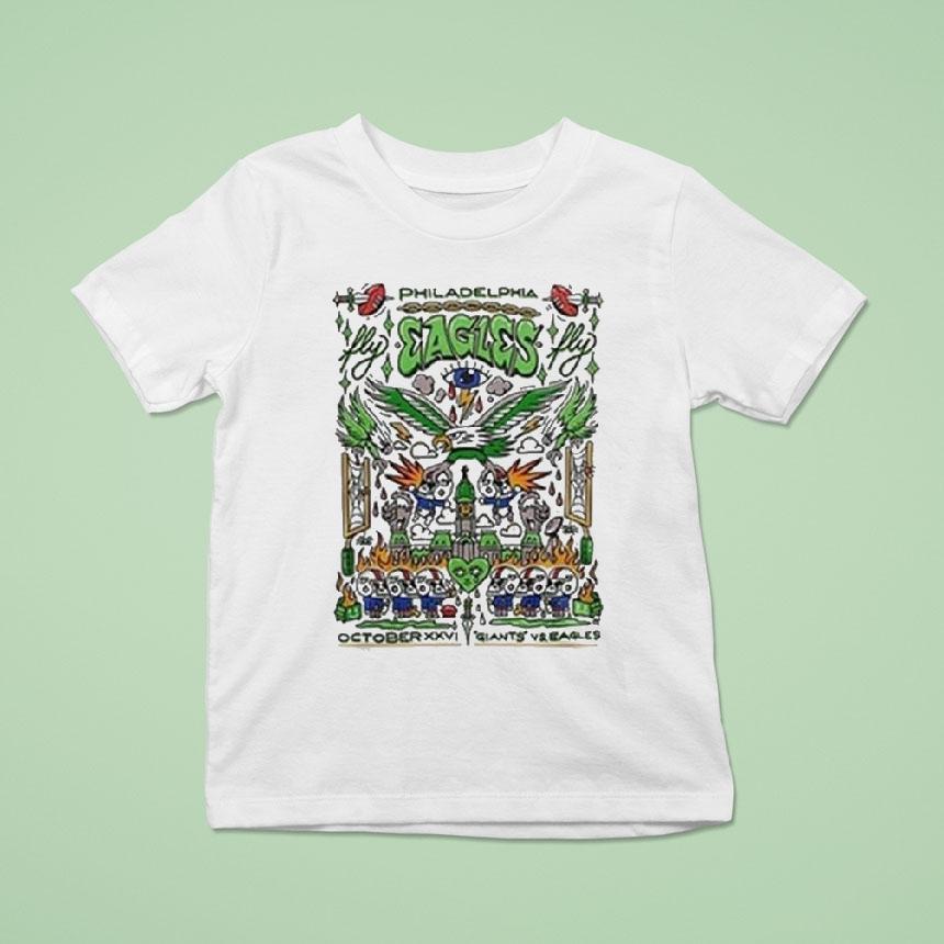 Philadelphia Eagles Vs New York Gians Week T Shirt Philadelphia Eagles Vs New York Gians Week T Shirt