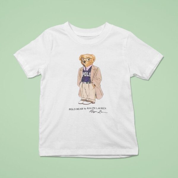 Polo Bear In Trench Coat Polo T Shirt