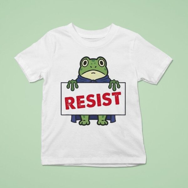 Portland Frog Protest Resis T Shirt