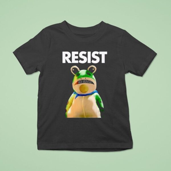 Portland Frog Resist No Kings T Shirt