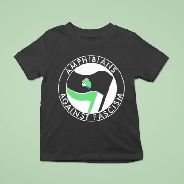 Portland Frogs Amphibians Against Fascism Antifa T Shirt