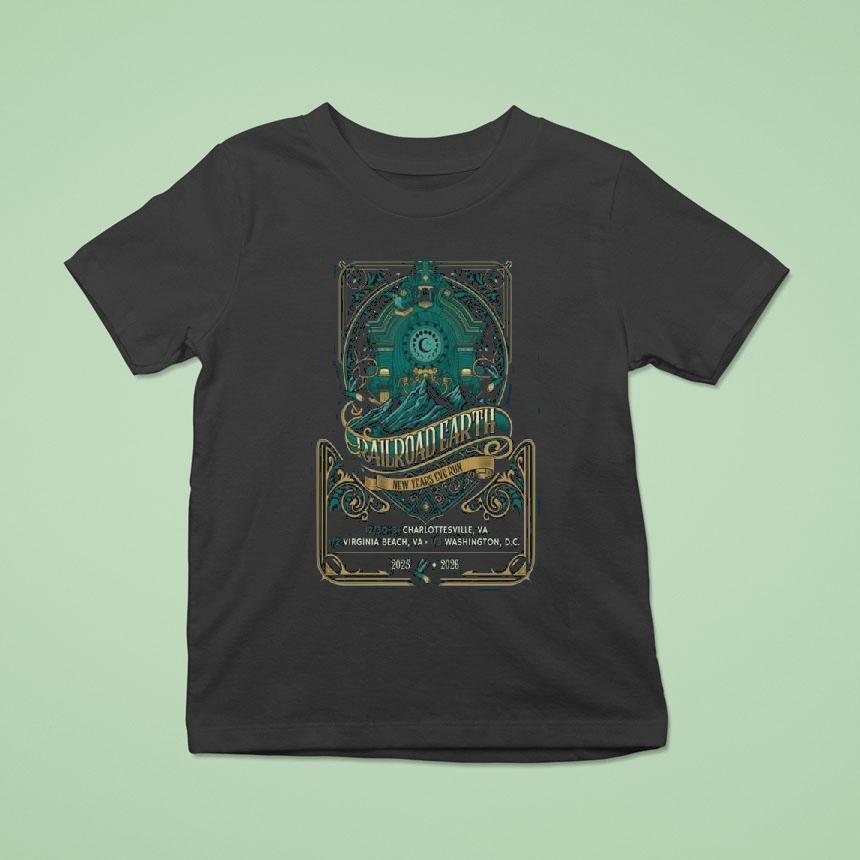 Railroad Earth January Virginia Va T Shirt Railroad Earth January Virginia Va T Shirt