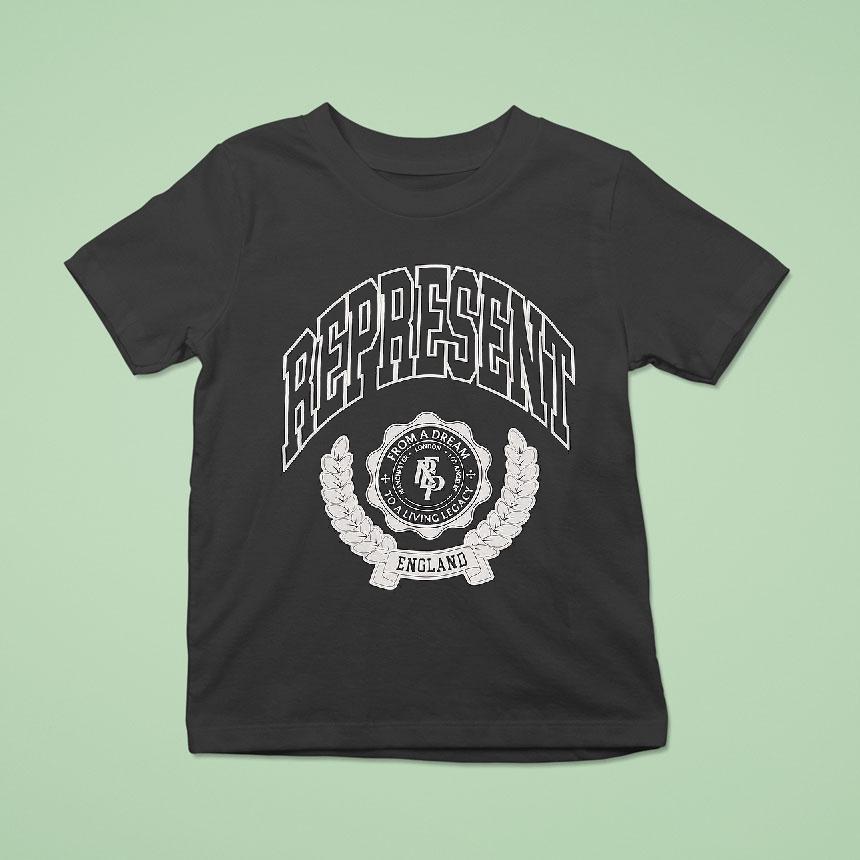 Represent From A Dream To A Living Legacy England T Shirt Represent From A Dream To A Living Legacy England T Shirt