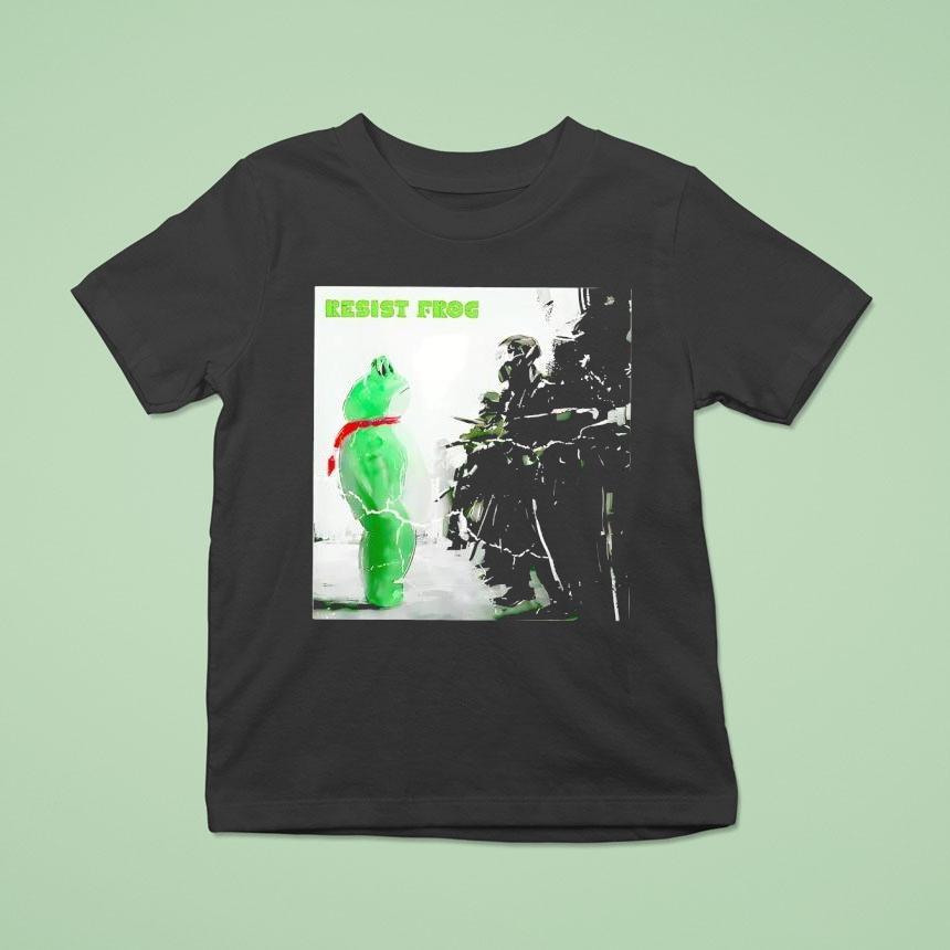 Resist Frog Porland Peaceful Protes T Shirt Resist Frog Porland Peaceful Protes T Shirt
