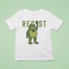 Resist Portland Frog T Shirt