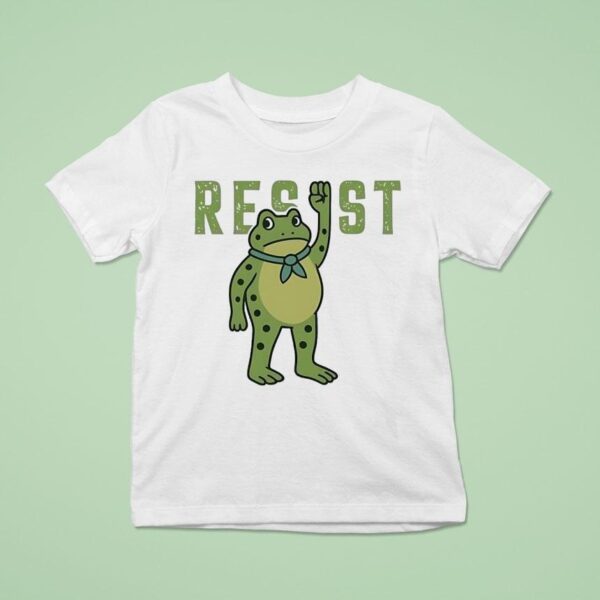Resist Portland Frog T Shirt