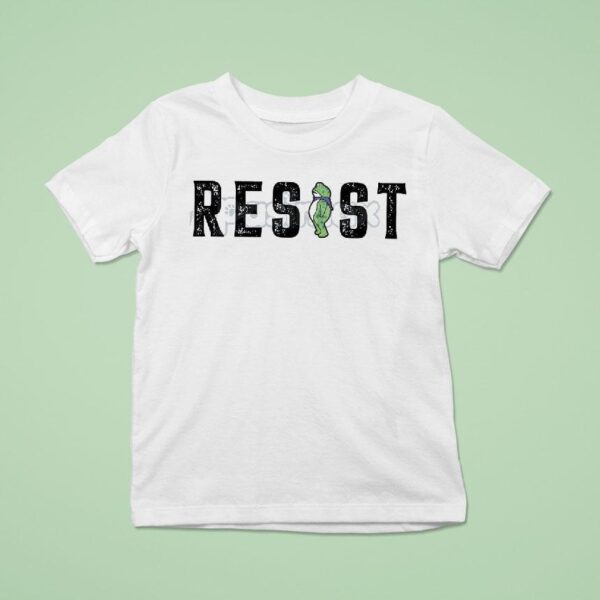 Resist Portland Oregon Frog T Shirt