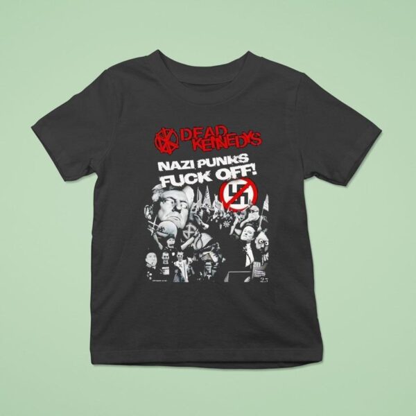 Robert F Kennedy Jr Dead Kennedys Nazi Punks Fuck Off Tour T Shirt