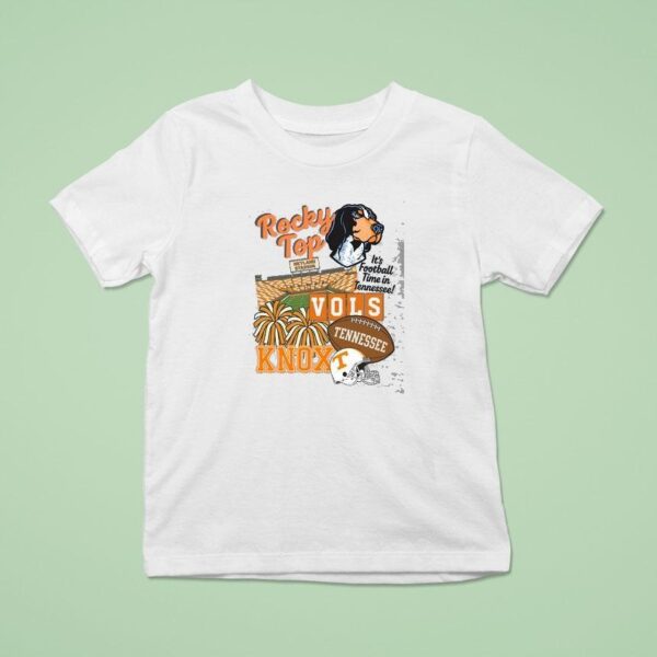 Rocky Top It S Football Time In Tennessee Vols Knox T Shirt