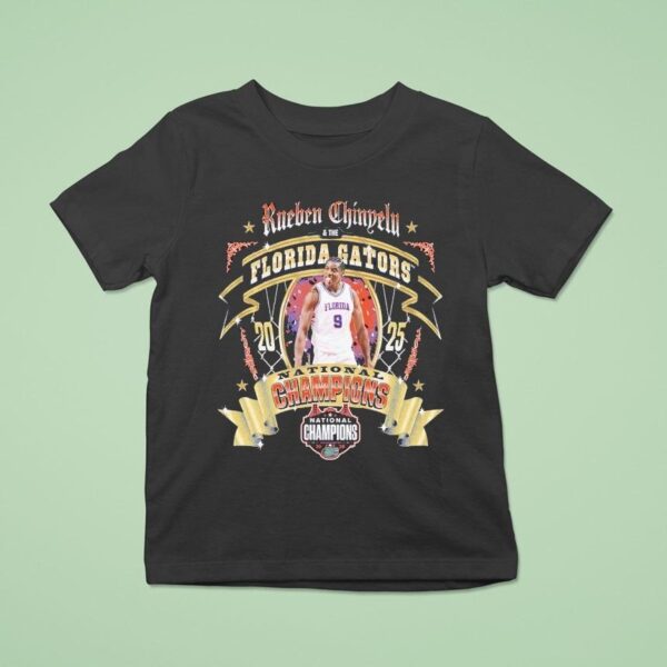 Rueben Chinyelu And The Florida Gators National Champions T Shirt