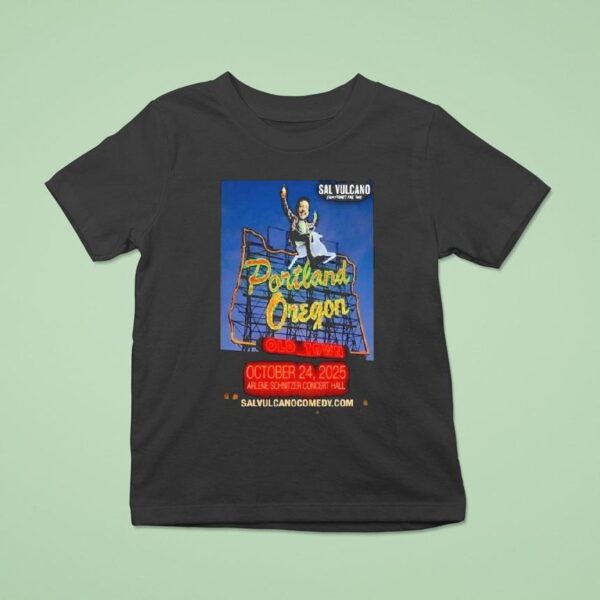 Sal Vulcano October Portland Or T Shirt