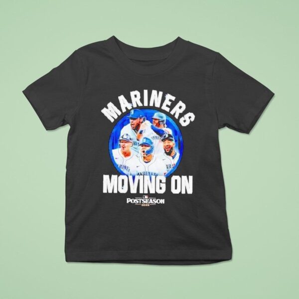 Seattle Mariners Moving On Postseason Mlb T Shirt