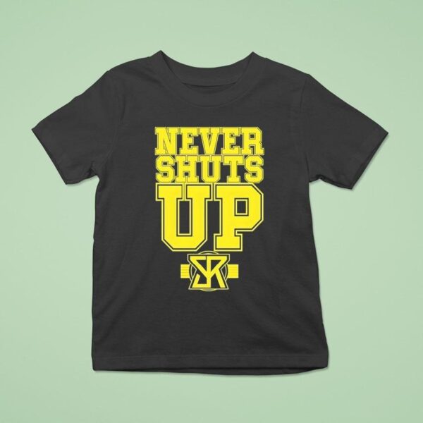 Seth Rollins Never Shuts Up Wwe T Shirt