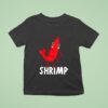 Shrimp Cartoon T Shirt