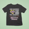 Some Grandmas Play Bingo Real Grandmas Watch Minnesota Vikings Diamond Heart T Shirt