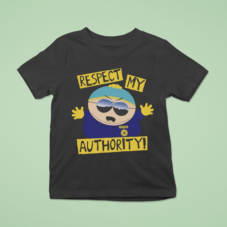 South Park Respect My Authority T Shirt South Park Respect My Authority T Shirt