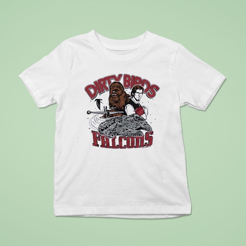 Star Wars X Atlanta Falcons Dirty Birds T Shirt Star Wars X Atlanta Falcons Dirty Birds T Shirt