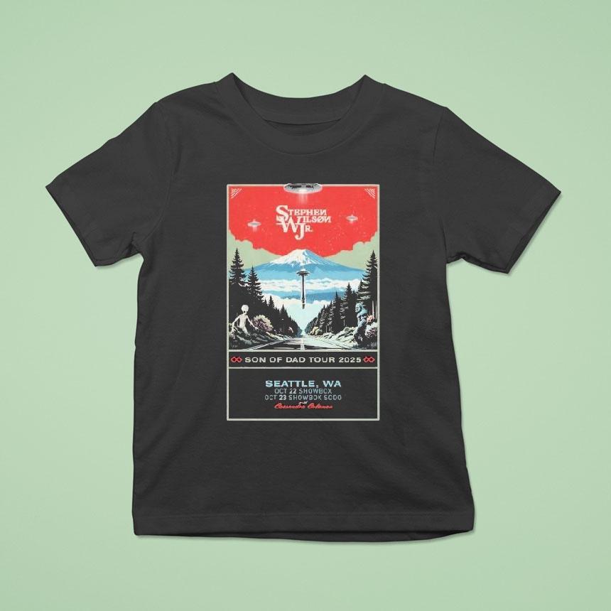 Stephen Wilson Jr Oct In Seattle Wa T Shirt Stephen Wilson Jr Oct In Seattle Wa T Shirt