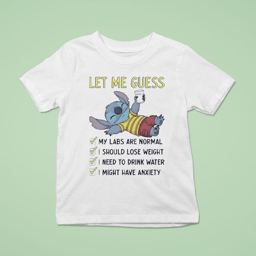 Stitch Let Me Guess My Labs Are Normal I Should Lose Weigh T Shirt Stitch Let Me Guess My Labs Are Normal I Should Lose Weigh T Shirt