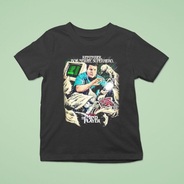 Stranger Things Season X Butcher Billy The Mind Flayer Remember Bob Newby Superhero T Shirt