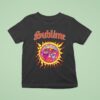 Sublime Sun With Skeleton Motif T Shirt
