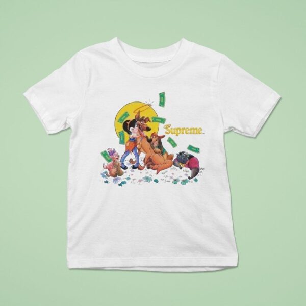 Supreme All Dogs Go To Heaven Disney T Shirt