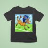 T Rac Mascot Tennessee Titans Football T Shirt