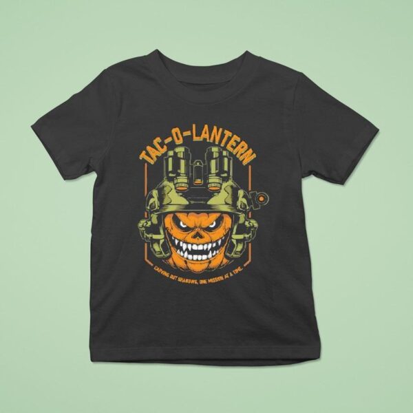 Tac O Lantern Carving Out Shadows One Mission At A Time T Shirt