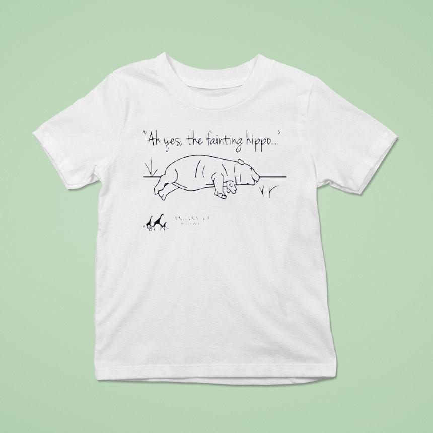 Tanganyika Wildlife Park Ah Yes Fainting Hippo T Shirt Tanganyika Wildlife Park Ah Yes Fainting Hippo T Shirt