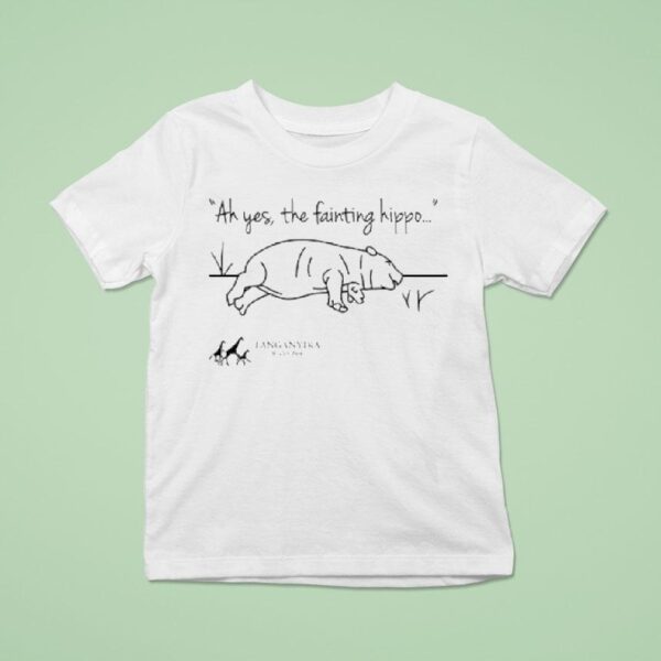 Tanganyika Wildlife Park Fainting Hippo T Shirt