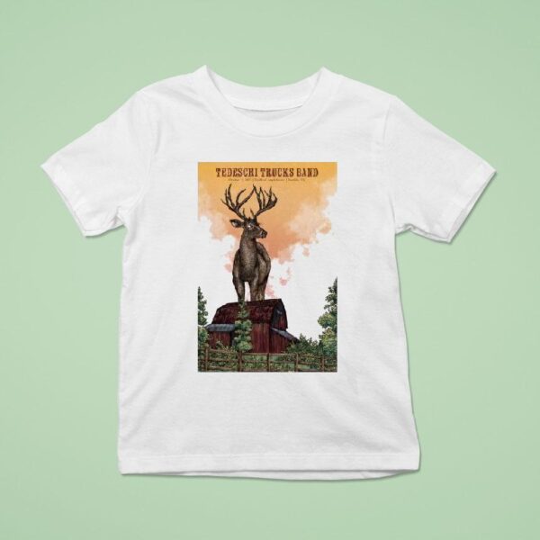 Tedeschi Trucks Band Firstbank Amphitheater In Franklin Tn Deer T Shirt