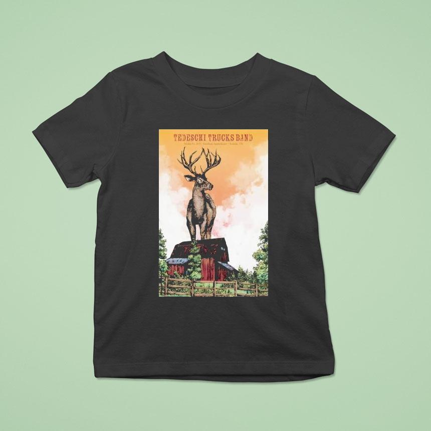 Tedeschi Trucks Band October First Bank Amphitheater Franklin T Shirt Tedeschi Trucks Band October First Bank Amphitheater Franklin T Shirt