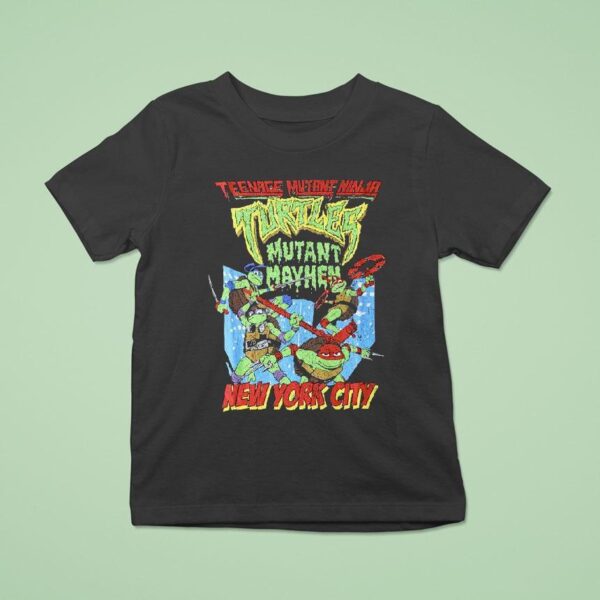 Teenage Mutant Ninja Turtles Mutant Mayhem New York City T Shirt