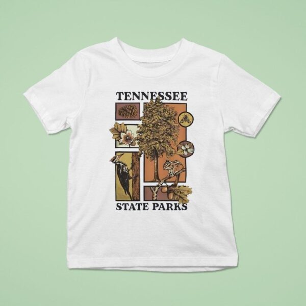 Tennessee State Parks Block Fores T Shirt