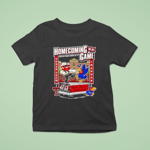 Texas Tech Raider Power Vs Kansas Featherweight Homecoming Gameday T Shirt