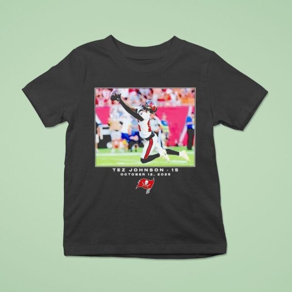 Tez Johnson Tampa Bay Buccaneers Nfl Photo T Shirt