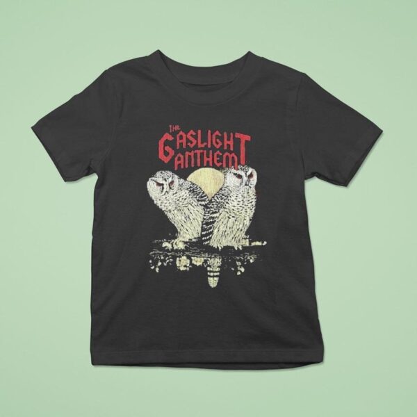 The Gaslight Anthem Thrash Owls T Shirt