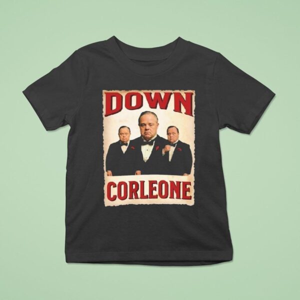 The Godfather Down Corleone T Shirt